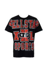 OVERSIZED PRINT HS SPORT - BLACK