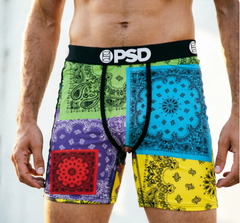 PSD American Trendy Brand Men's Quick-Drying Printed Boxer Briefs
