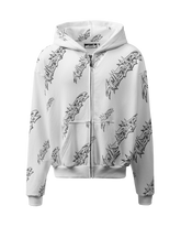 Graffiti Zip-Up (White)