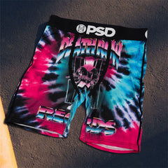 PSD American Trendy Brand Men's Quick Drying Explosive Knitted Comfortable Printed Extended Flat Angle Sports Underwear Quadrangle Pants (10)