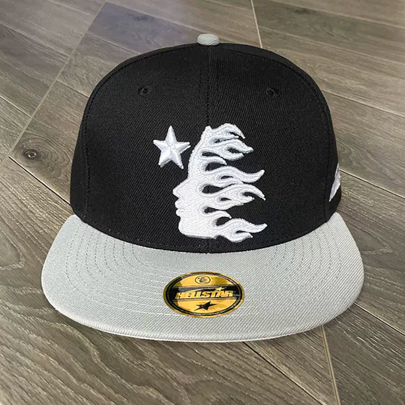 Hellstar Studios fitted hat embroidered logo men's and women's casual sports baseball hat (6)