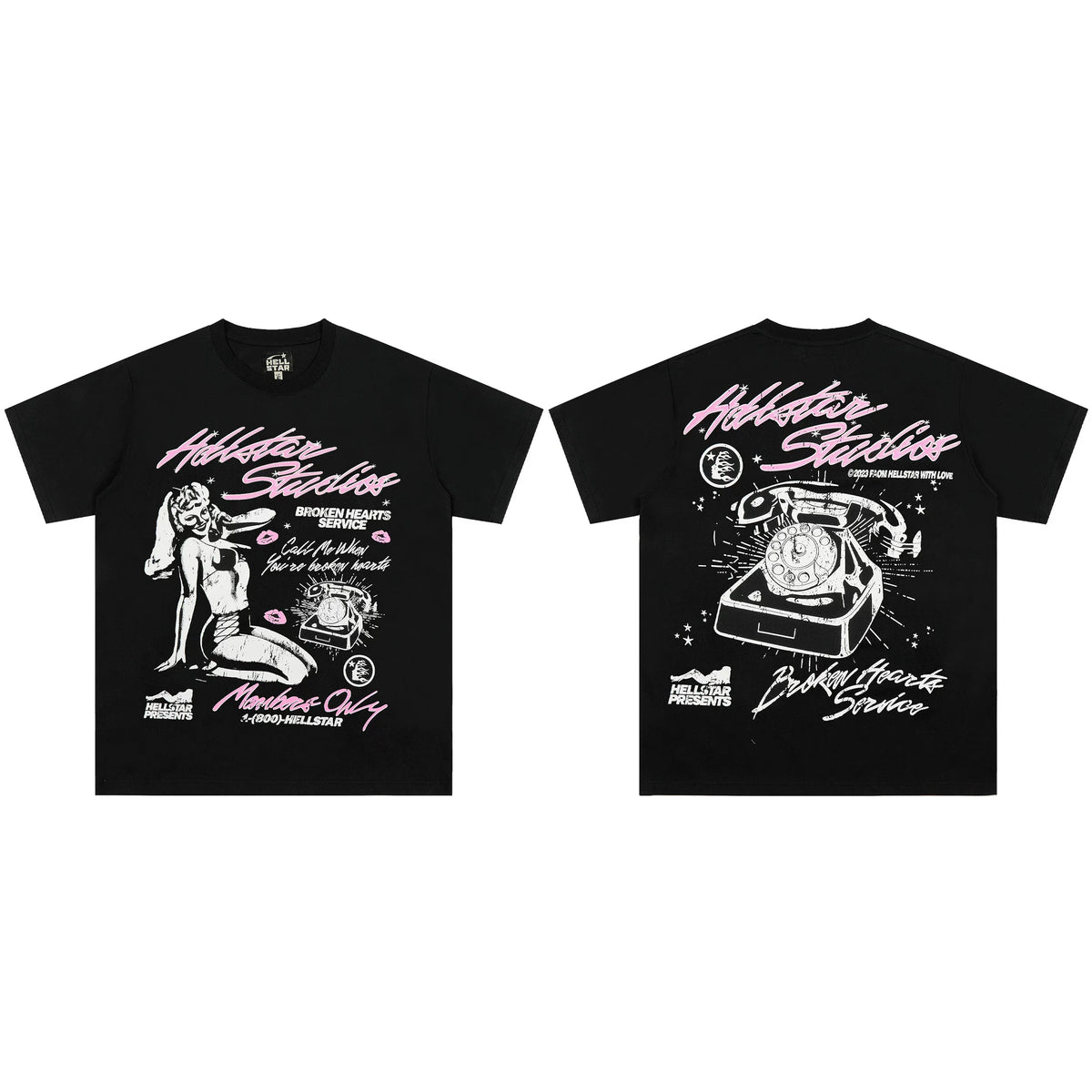High weight HELLSTAR Hellstar American style trendy short sleeved graffiti vintage niche men's and women's t-shirts (6)