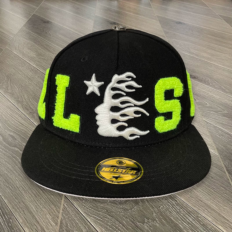 Hellstar Studios fitted hat embroidered logo men's and women's casual sports baseball hat (9)