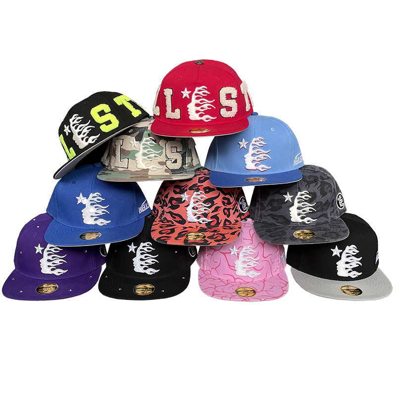 Hellstar Studios fitted hat embroidered logo men's and women's casual sports baseball hat (1)