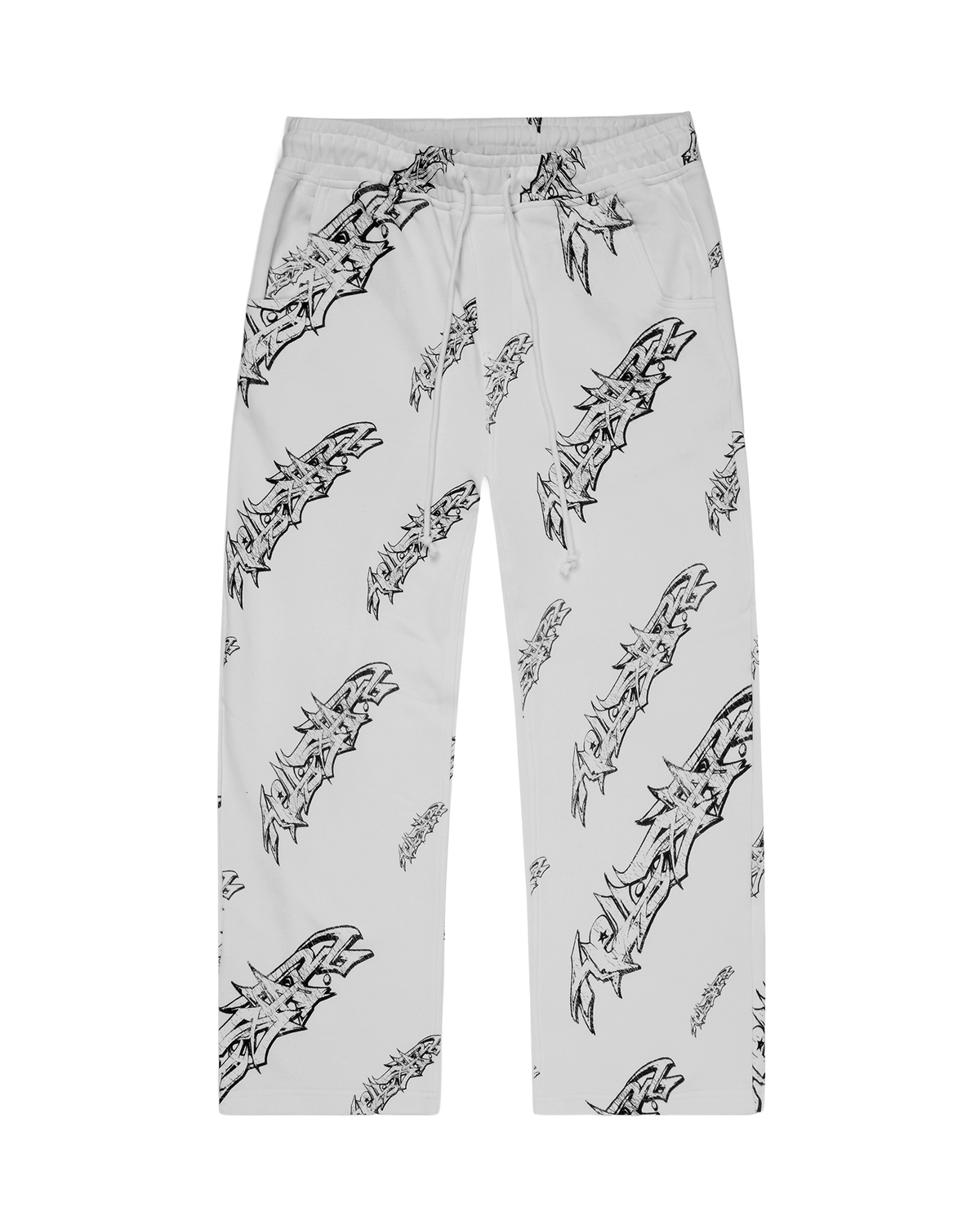 Graffiti Sweats (White)